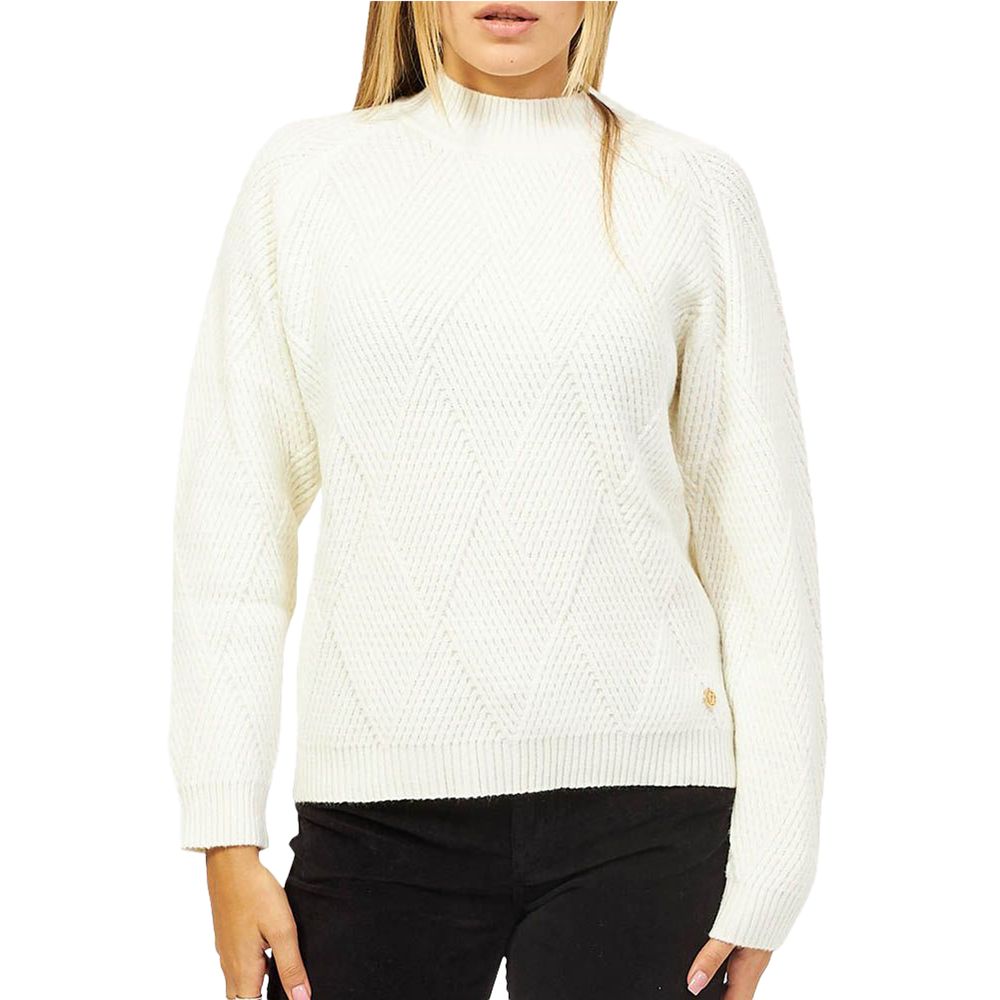 Yes Zee White Acrylic Women Sweater -   -  Yes Zee.