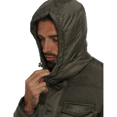 Yes Zee Green Polyester Jacket -   -  Yes Zee.