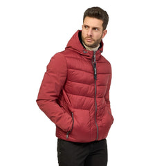 Yes Zee Red Nylon Jacket -   -  Yes Zee.