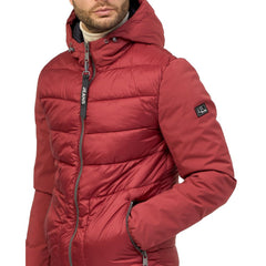 Yes Zee Red Nylon Jacket -   -  Yes Zee.