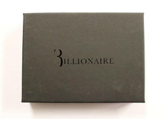 Billionaire Italian Couture Brown Leather Bifold Wallet -  Leather Wallet for Men -  Billionaire Italian Couture.