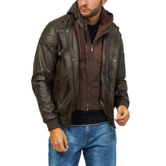 Yes Zee Brown Polyethylene Jacket -   -  Yes Zee.