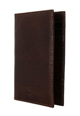 Billionaire Italian Couture Brown Leather Bifold Wallet -  Leather Wallet for Men -  Billionaire Italian Couture.
