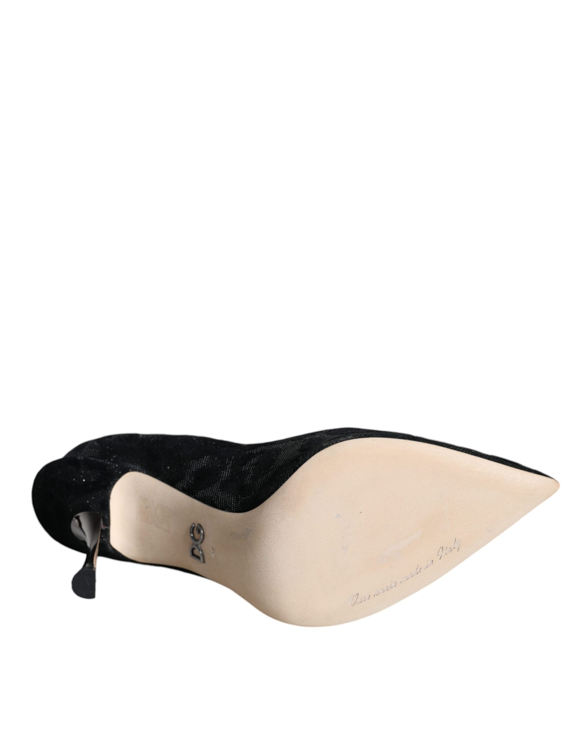 Dolce & Gabbana Black Leopard Lurex High Heels Pumps Shoes -   -  Dolce & Gabbana. Dolce & Gabbana Black Leopard Lurex High Heels Pumps Shoes -   -  Dolce & Gabbana.