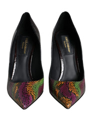 Dolce & Gabbana Multicolor Exotic Leather Heels Pumps Shoes -   -  Dolce & Gabbana.