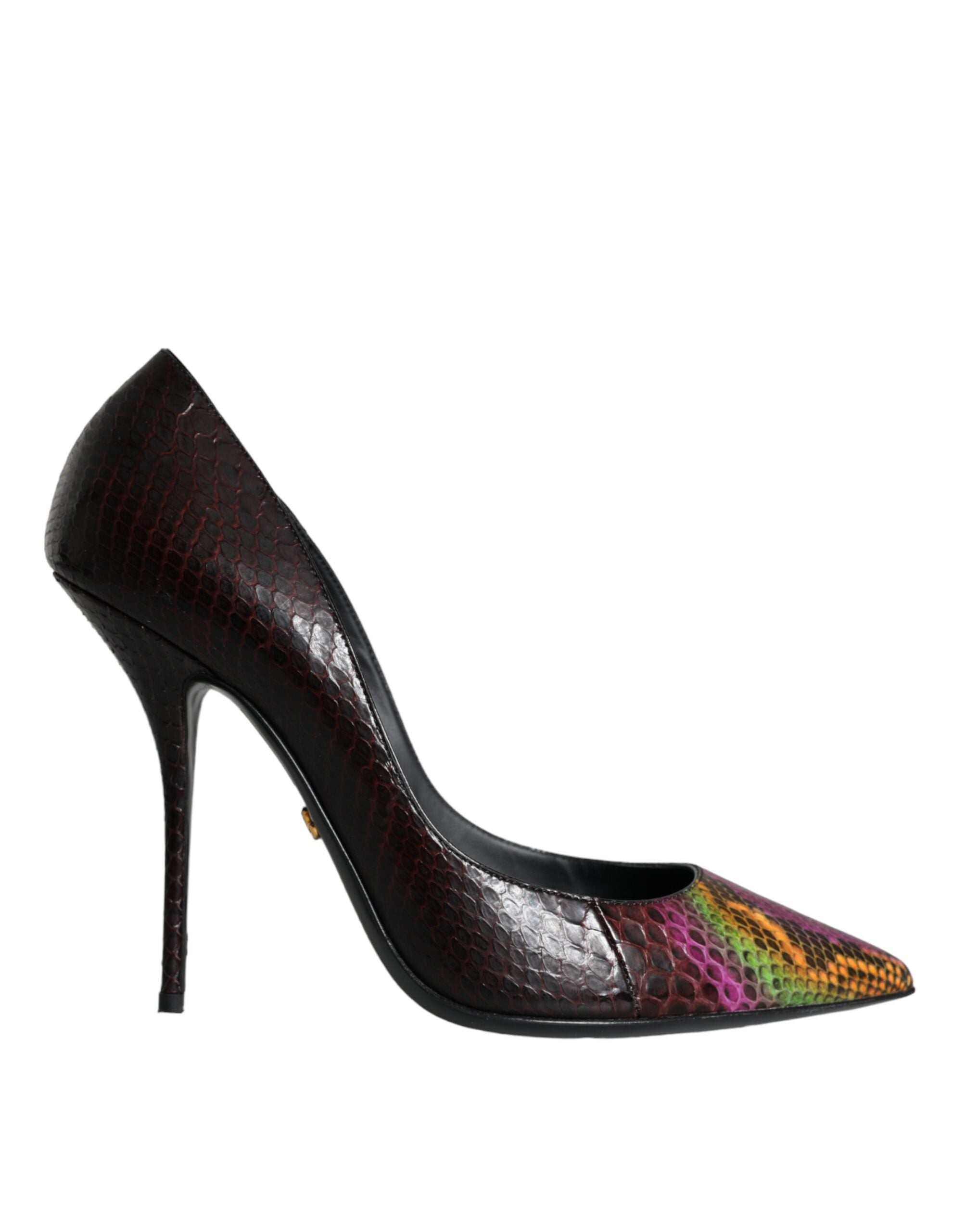 Dolce & Gabbana Multicolor Exotic Leather Heels Pumps Shoes -   -  Dolce & Gabbana.