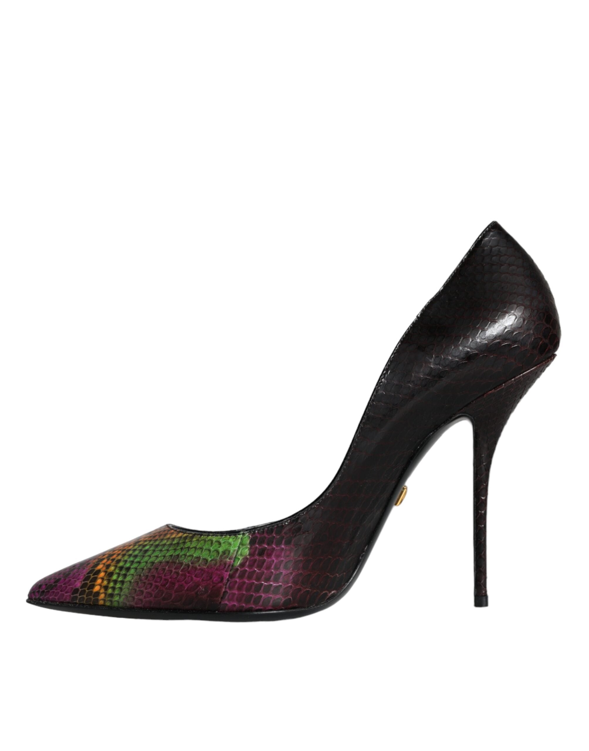 Dolce & Gabbana Multicolor Exotic Leather Heels Pumps Shoes -   -  Dolce & Gabbana. Dolce & Gabbana Multicolor Exotic Leather Heels Pumps Shoes -   -  Dolce & Gabbana.