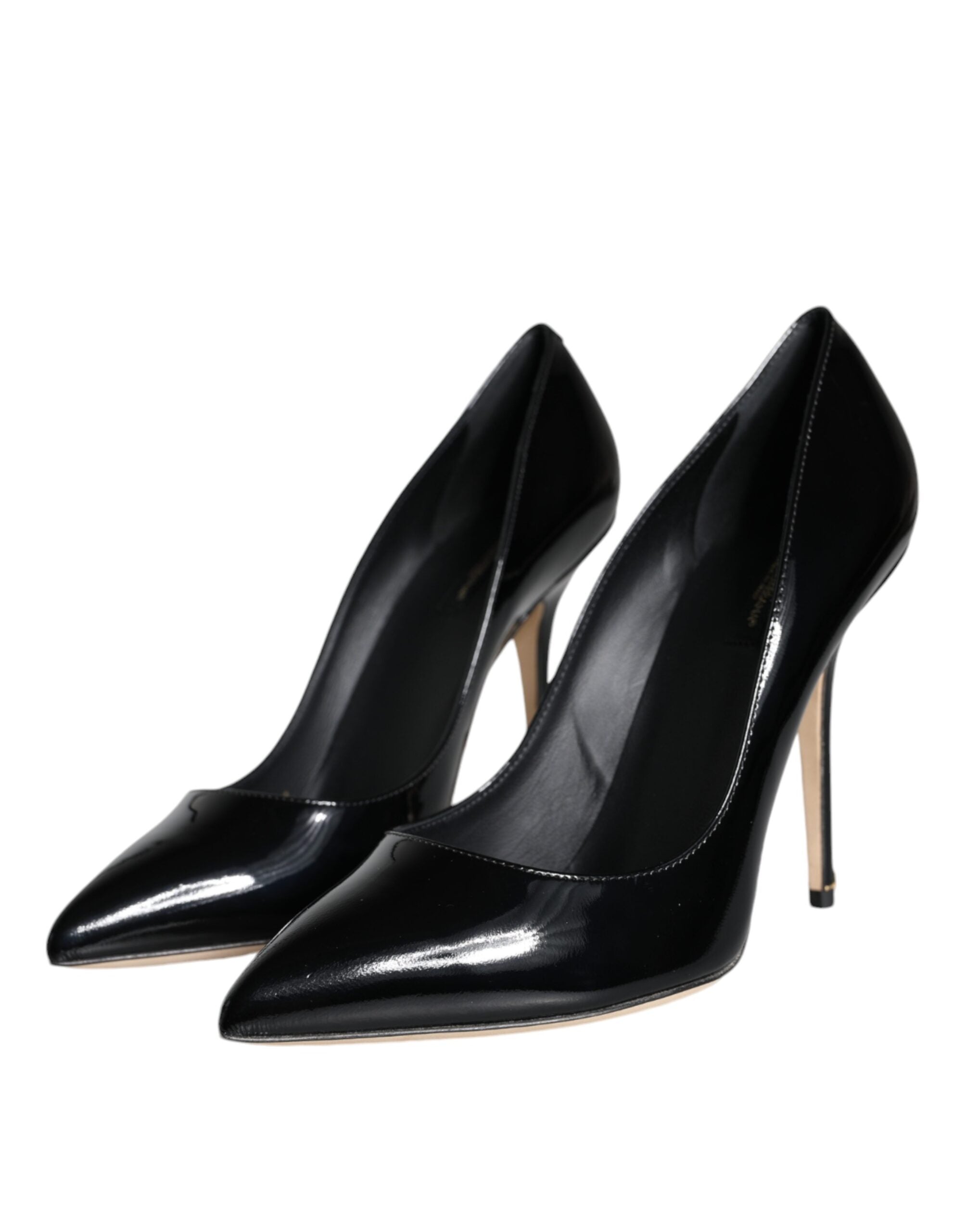 Dolce & Gabbana Black Patent Leather Bellucci Pumps Heels Shoes -   -  Dolce & Gabbana. Dolce & Gabbana Black Patent Leather Bellucci Pumps Heels Shoes -   -  Dolce & Gabbana.