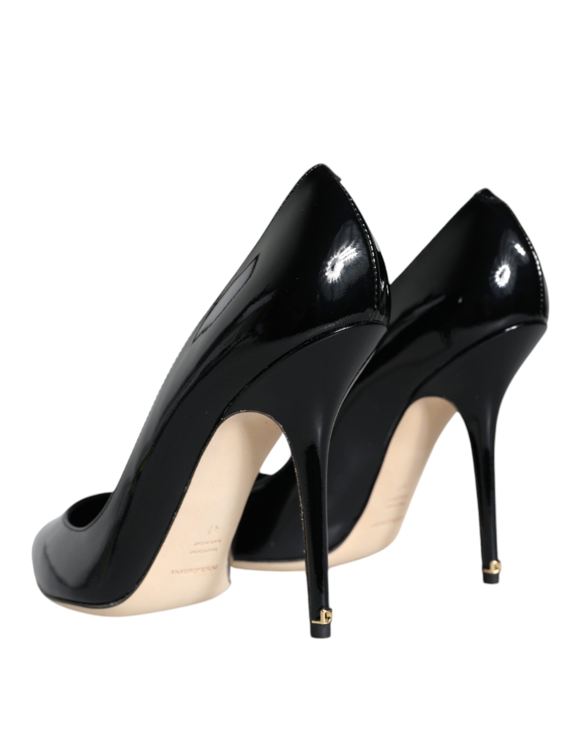 Dolce & Gabbana Black Patent Leather Bellucci Pumps Heels Shoes -   -  Dolce & Gabbana. Dolce & Gabbana Black Patent Leather Bellucci Pumps Heels Shoes -   -  Dolce & Gabbana.