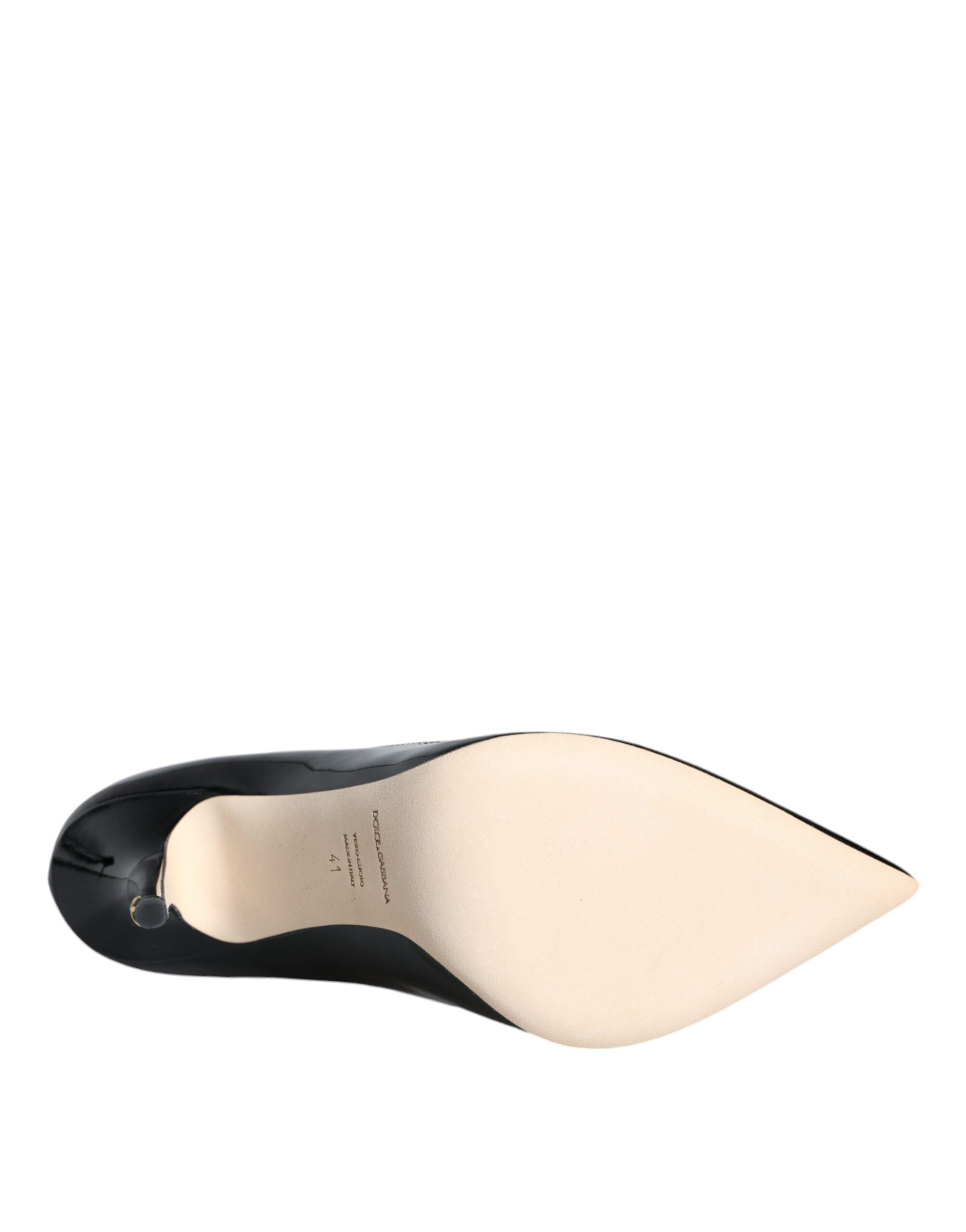 Dolce & Gabbana Black Patent Leather Bellucci Pumps Heels Shoes -   -  Dolce & Gabbana. Dolce & Gabbana Black Patent Leather Bellucci Pumps Heels Shoes -   -  Dolce & Gabbana.