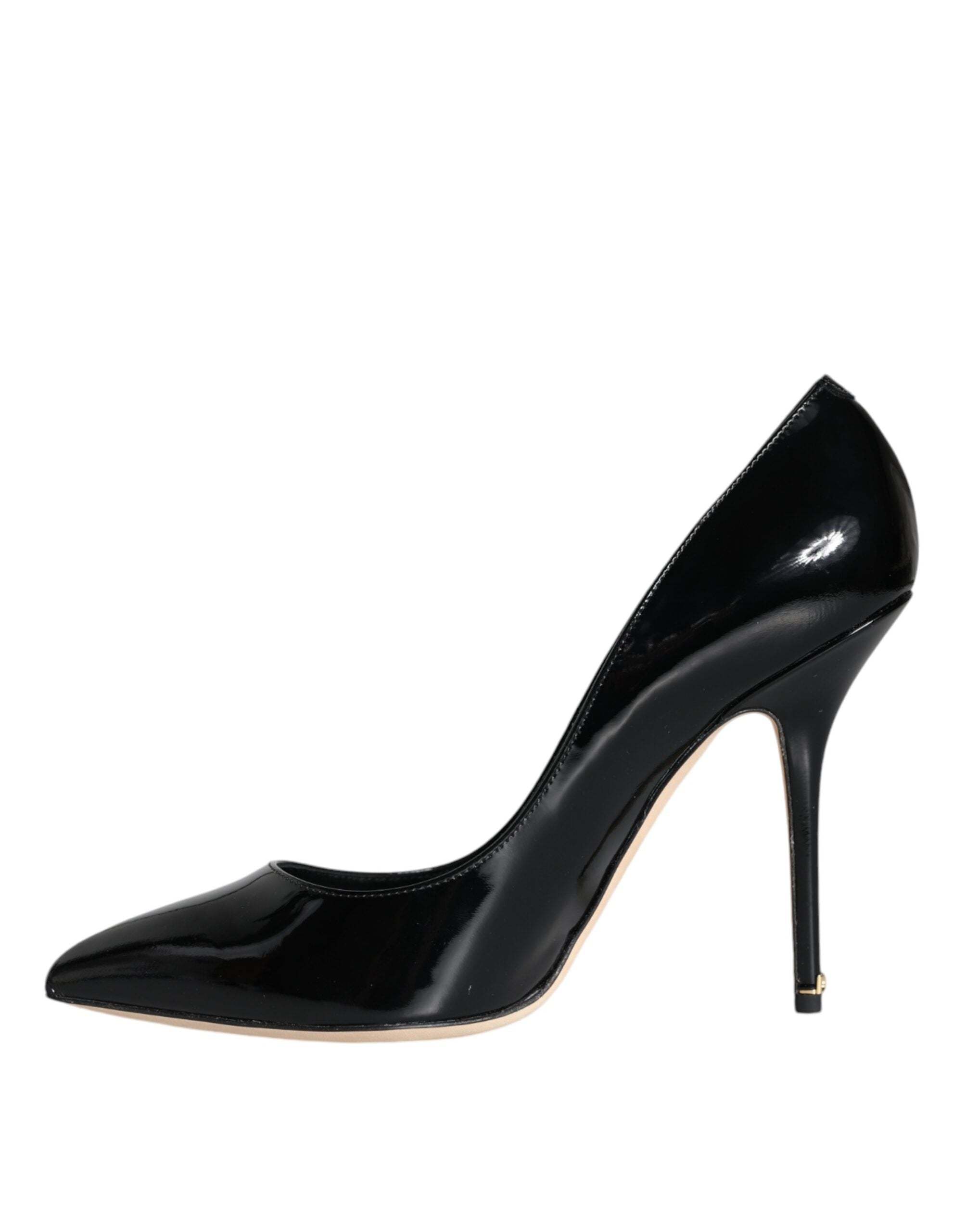 Dolce & Gabbana Black Patent Leather Bellucci Pumps Heels Shoes -   -  Dolce & Gabbana. Dolce & Gabbana Black Patent Leather Bellucci Pumps Heels Shoes -   -  Dolce & Gabbana.