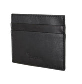 Billionaire Italian Couture Black Leather Cardholder Wallet -  Leather Wallet for Men -  Billionaire Italian Couture.