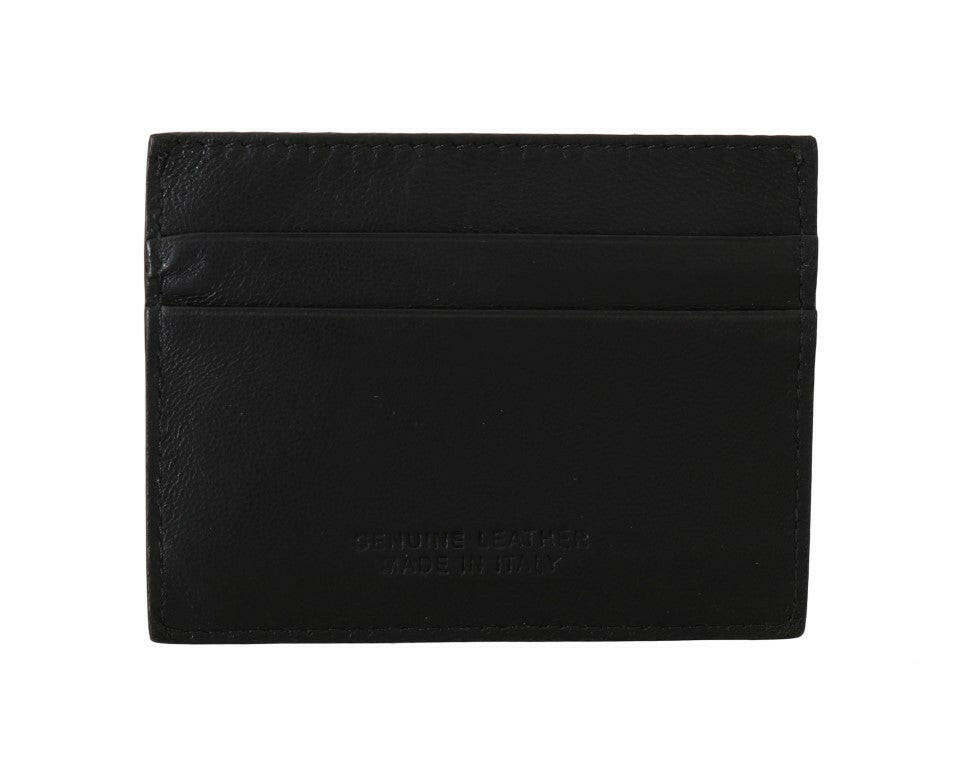 Billionaire Italian Couture Black Leather Cardholder Wallet -  Leather Wallet for Men -  Billionaire Italian Couture. Billionaire Italian Couture Black Leather Cardholder Wallet -  Leather Wallet for Men -  Billionaire Italian Couture.