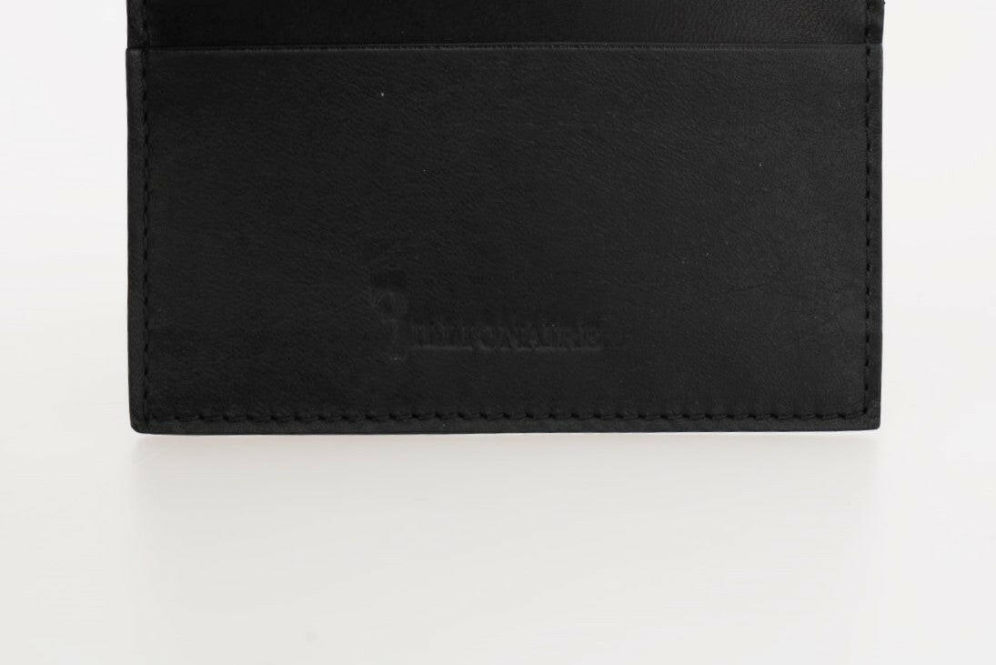 Billionaire Italian Couture Black Leather Cardholder Wallet -  Leather Wallet for Men -  Billionaire Italian Couture. Billionaire Italian Couture Black Leather Cardholder Wallet -  Leather Wallet for Men -  Billionaire Italian Couture.