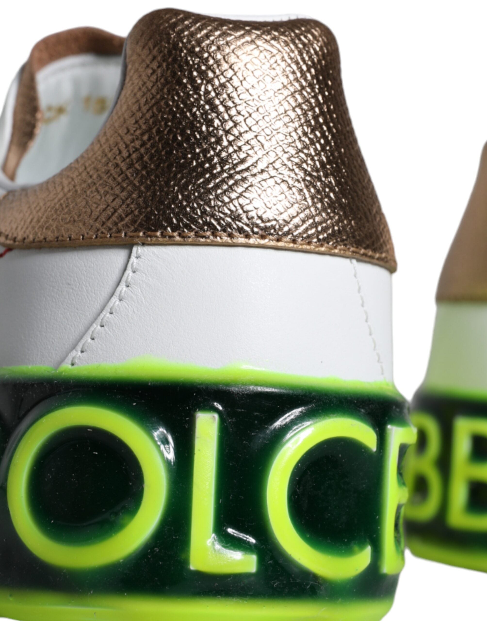 Dolce & Gabbana White Leather Portofino Low Top Sneakers Shoes -   -  Dolce & Gabbana. Dolce & Gabbana White Leather Portofino Low Top Sneakers Shoes -   -  Dolce & Gabbana.