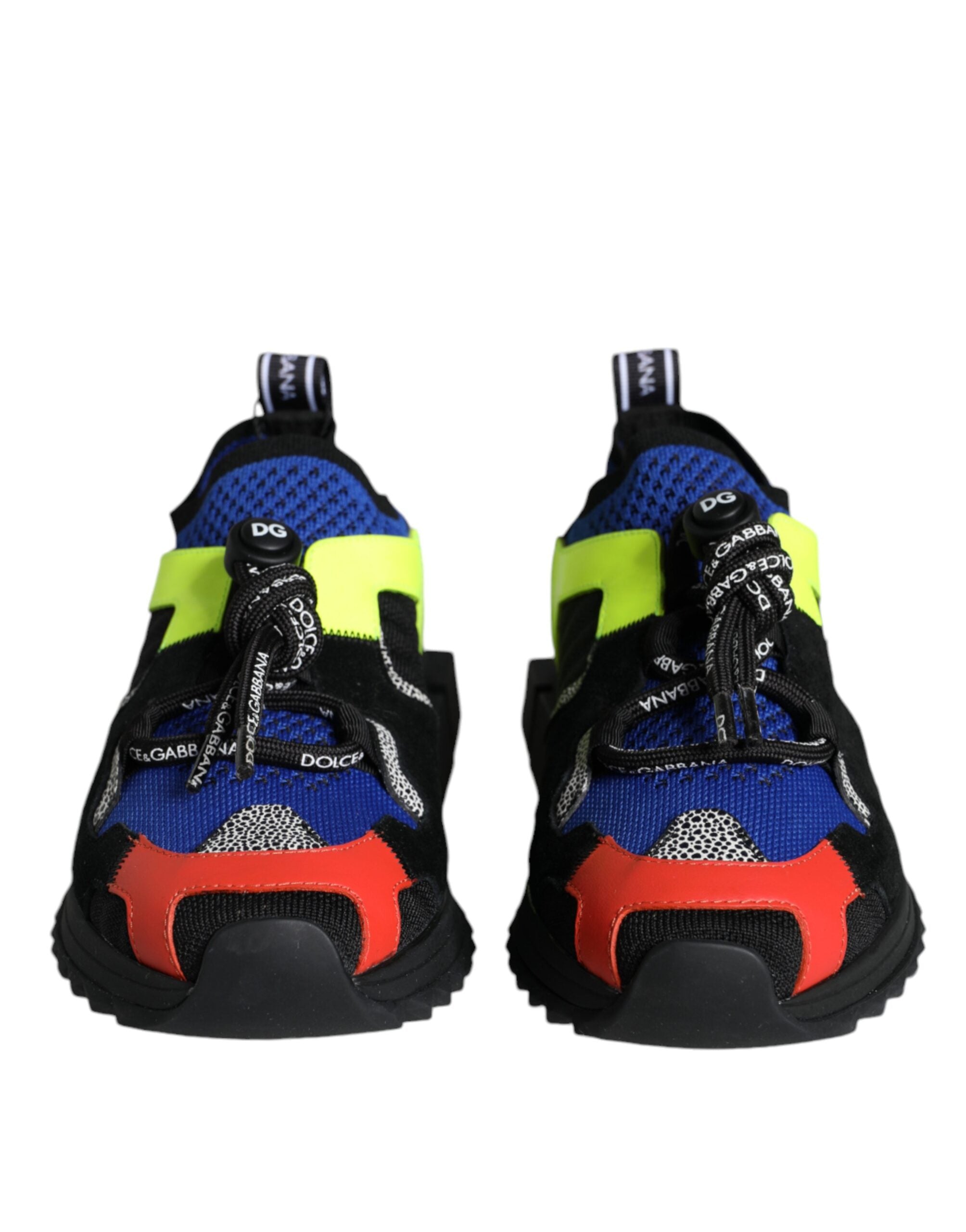 Dolce & Gabbana Multicolor Mesh Sorrento Trekking Sneakers Shoes -   -  Dolce & Gabbana. Dolce & Gabbana Multicolor Mesh Sorrento Trekking Sneakers Shoes -   -  Dolce & Gabbana.