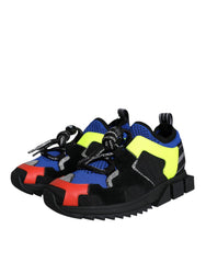 Dolce & Gabbana Multicolor Mesh Sorrento Trekking Sneakers Shoes -   -  Dolce & Gabbana.