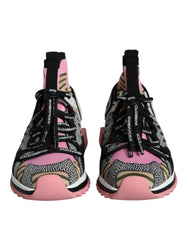 Dolce & Gabbana Multicolor Sorrento Socks Logo Sneakers Shoes -   -  Dolce & Gabbana.