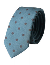 Dolce & Gabbana Green Black Polka Dot Silk Adjustable Men Tie -  Neckties, Men -  Dolce & Gabbana.