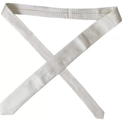 Dolce & Gabbana White Dotted Silk Classic Adjustable Men Tie -  Neckties, Men -  Dolce & Gabbana.