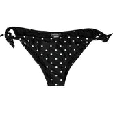 Dolce & Gabbana Black Polka Dot Swimwear Beachwear Bottom Bikini -   -  Dolce & Gabbana.