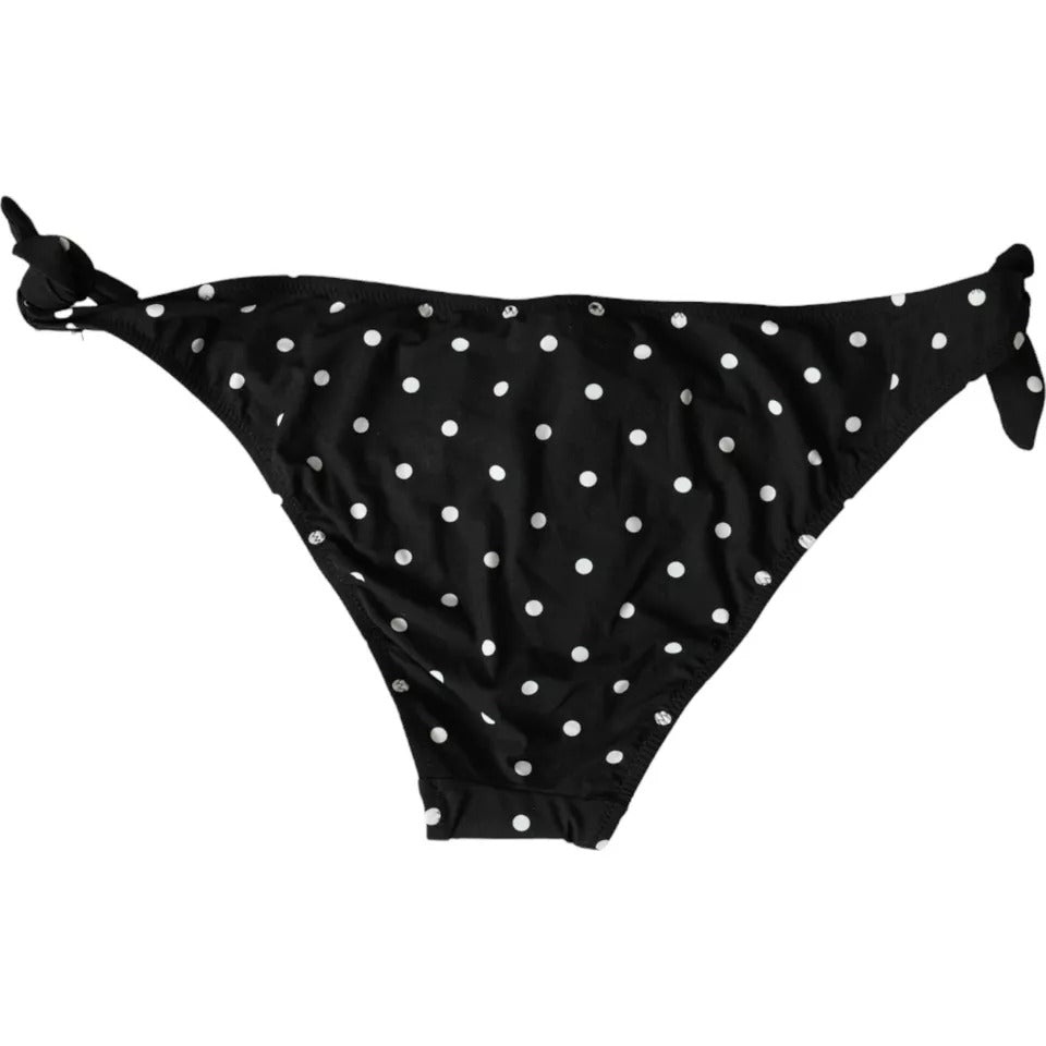 Dolce & Gabbana Black Polka Dot Swimwear Beachwear Bottom Bikini -   -  Dolce & Gabbana. Dolce & Gabbana Black Polka Dot Swimwear Beachwear Bottom Bikini -   -  Dolce & Gabbana.