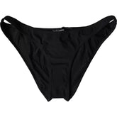 Dolce & Gabbana Black Nylon Swimwear Beachwear Bottom Bikini -   -  Dolce & Gabbana.