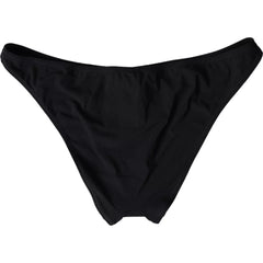 Dolce & Gabbana Black Nylon Swimwear Beachwear Bottom Bikini - - Dolce & Gabbana.