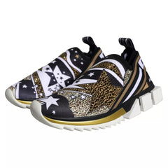 Dolce & Gabbana Multicolor Comet Star Print Sorrento Sneakers Shoes -   -  Dolce & Gabbana.