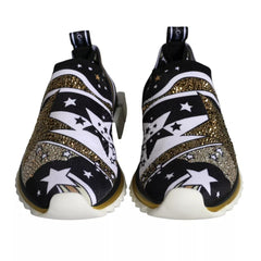 Dolce & Gabbana Multicolor Comet Star Print Sorrento Sneakers Shoes -   -  Dolce & Gabbana.
