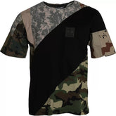 Dolce & Gabbana Multicolor Camouflage Cotton Round Neck Men T-shirt -   -  Dolce & Gabbana.
