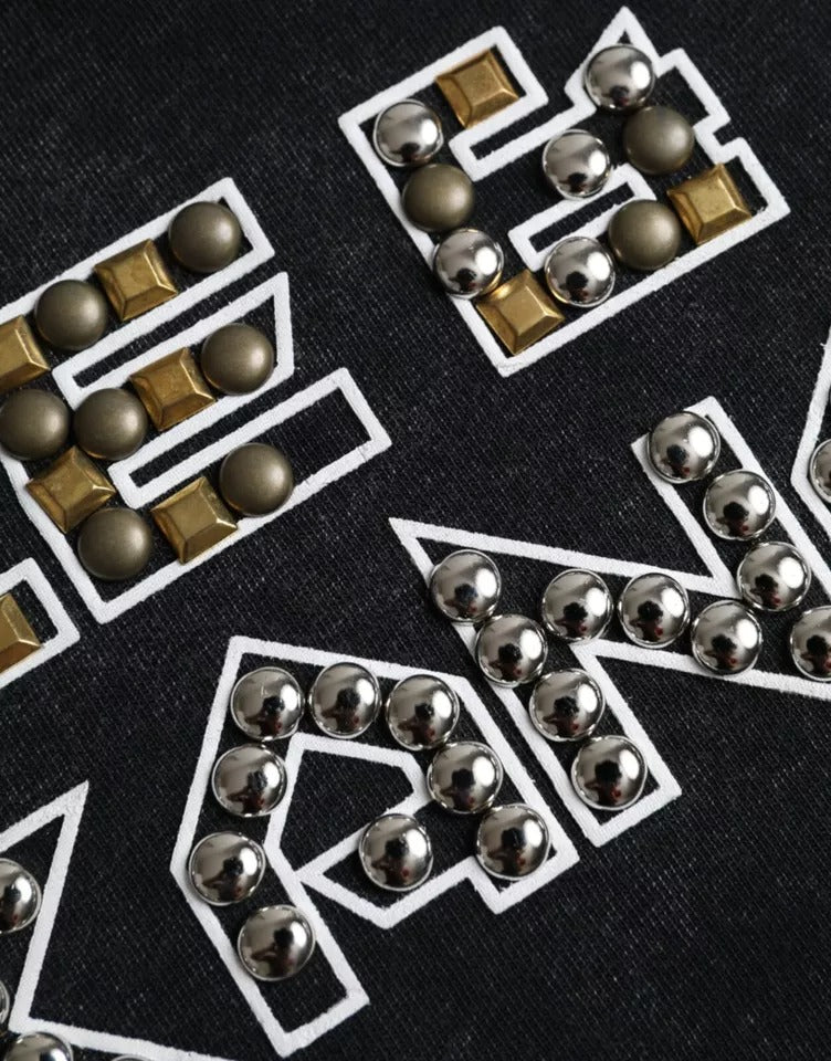 Dolce & Gabbana Black Logo Print Cotton Crewneck Men T-shirt -   -  Dolce & Gabbana. Dolce & Gabbana Black Logo Print Cotton Crewneck Men T-shirt -   -  Dolce & Gabbana.