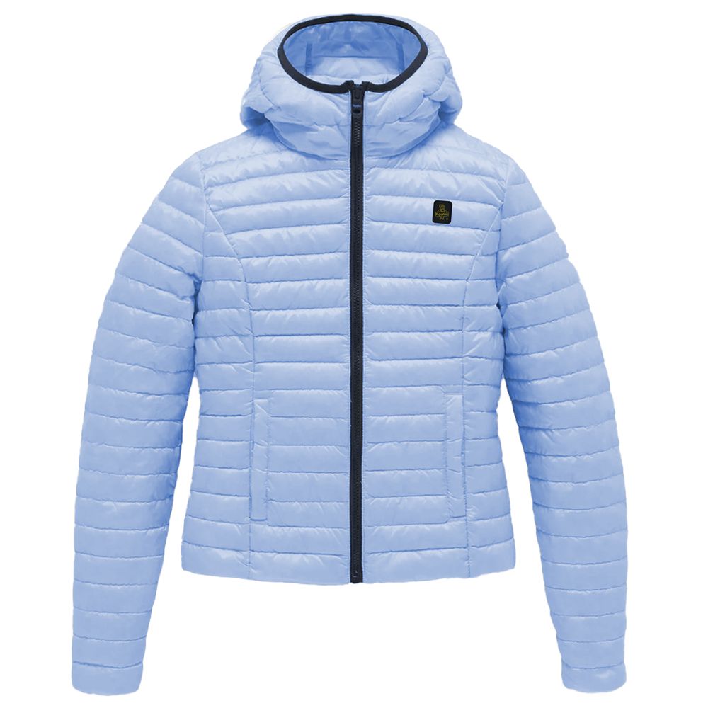 Refrigiwear Light Blue Polyamide Women Jacket -   -  Refrigiwear.