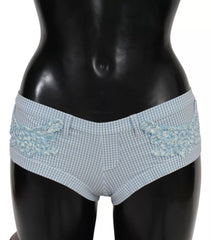 Ermanno Scervino Blue Beachwear Bottoms Swimsuit Shorts -   -  Ermanno Scervino.