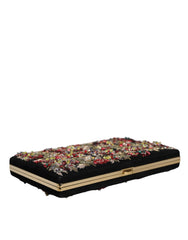 Dolce & Gabbana Multicolor Floral Gold Frame Clutch Evening Purse Bag -  Luxury Clutch Bag for Women -  Dolce & Gabbana.