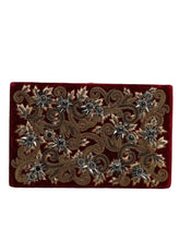 Dolce & Gabbana Red Velvet Gold Frame Clutch Evening Party Purse Bag -  Luxury Clutch Bag for Women -  Dolce & Gabbana.