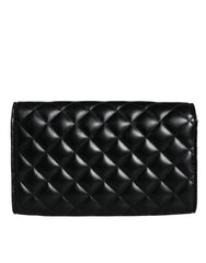 Versace Black Quilted Nappa Leather Crossbody Shoulder Bag -  Luxury Cross Body Bag for Women -  Versace.