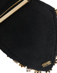 Dolce & Gabbana Gold Tone Brass Sacred Heart Crystal Embellished Brooch -   -  Dolce & Gabbana.