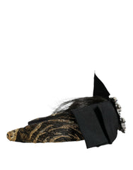 Dolce & Gabbana Black Hair Parrucchiera Crystal Headband Diadem -   -  Dolce & Gabbana.