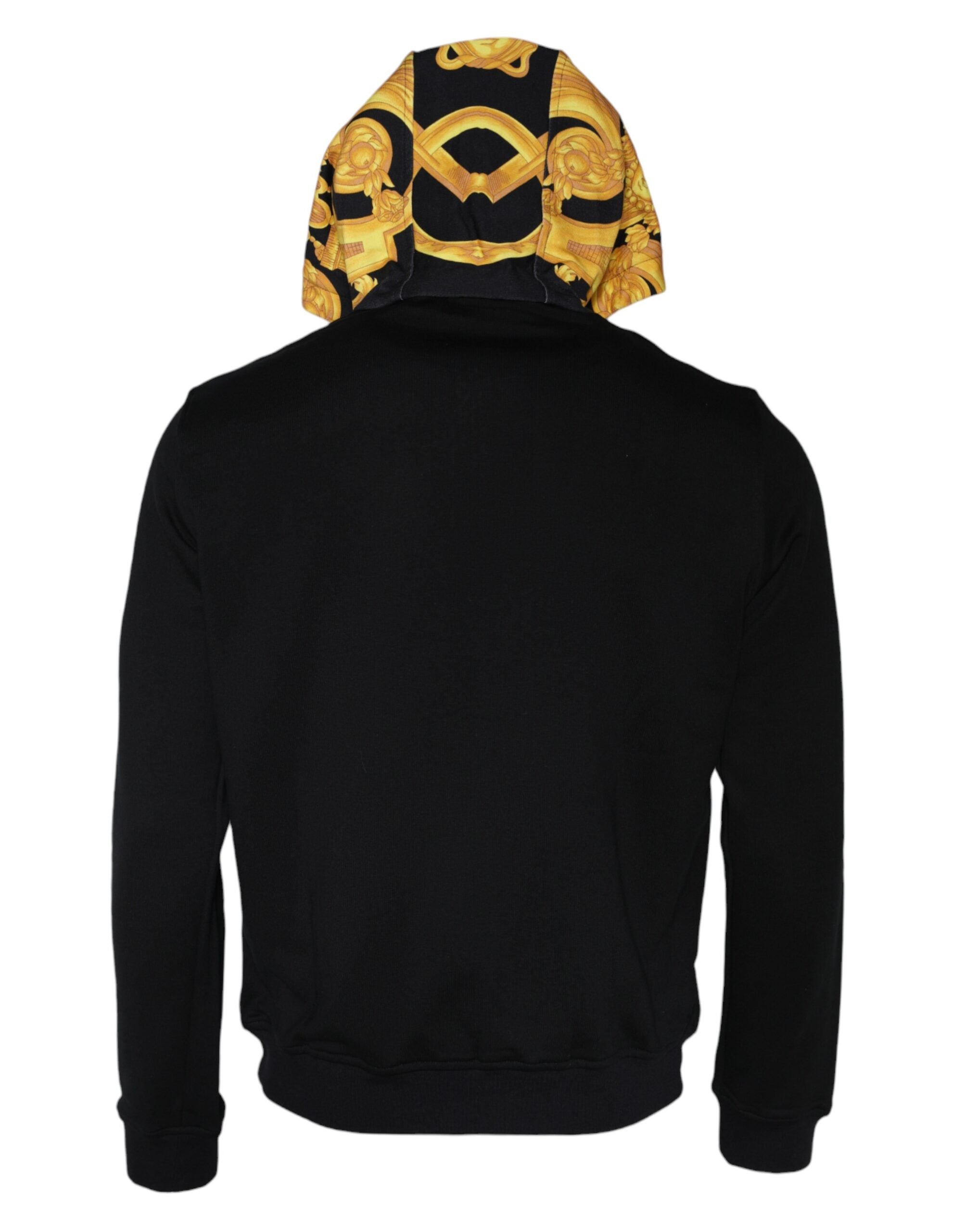 Versace Black Medusa Print Cotton Full Zip HoodieSweatshirt Sweater -   -  Versace. Versace Black Medusa Print Cotton Full Zip HoodieSweatshirt Sweater -   -  Versace.