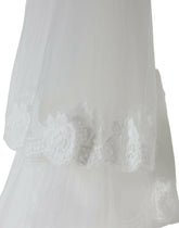 Dolce & Gabbana White Floral Lace Nylon Floor Length Wedding Veil -   -  Dolce & Gabbana.