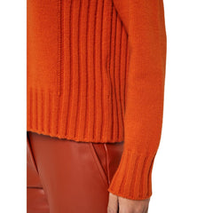 Alpha Studio Orange Cashmere Sweater -   -  Alpha Studio.