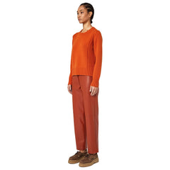 Alpha Studio Orange Cashmere Sweater -   -  Alpha Studio.