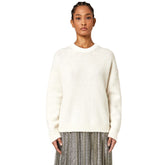 Alpha Studio White Recycled Wool Women Sweater -   -  Alpha Studio.