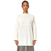 Alpha Studio White Recycled Wool Women Sweater -   -  Alpha Studio.