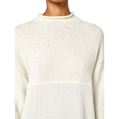 Alpha Studio White Recycled Wool Women Sweater -   -  Alpha Studio.