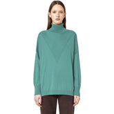 Alpha Studio Green Silk Sweater -   -  Alpha Studio.