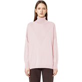 Alpha Studio Pink Silk Sweater -   -  Alpha Studio.