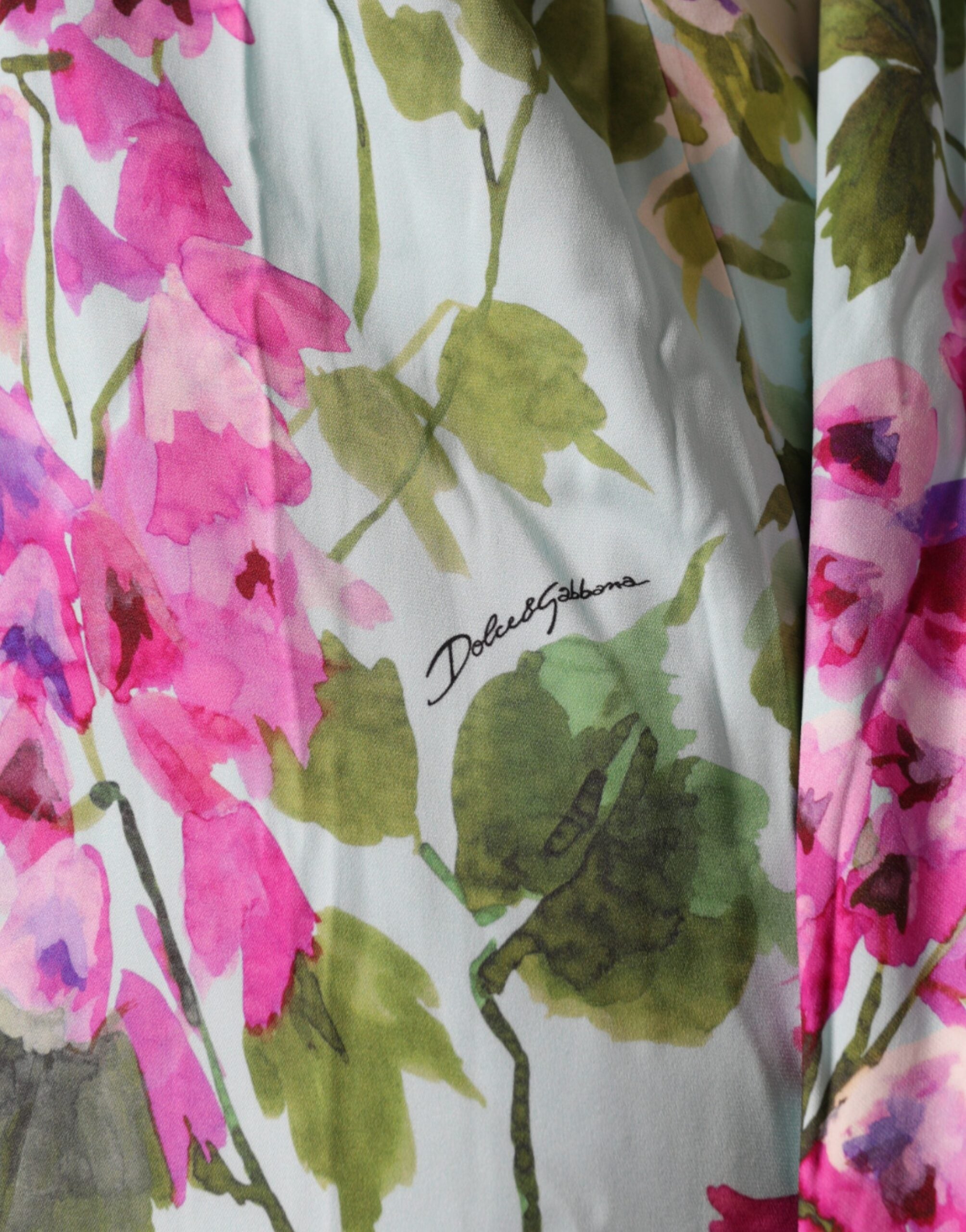 Dolce & Gabbana Multicolor Floral Silk Stretch Wrap Dress -   -  Dolce & Gabbana. Dolce & Gabbana Multicolor Floral Silk Stretch Wrap Dress -   -  Dolce & Gabbana.