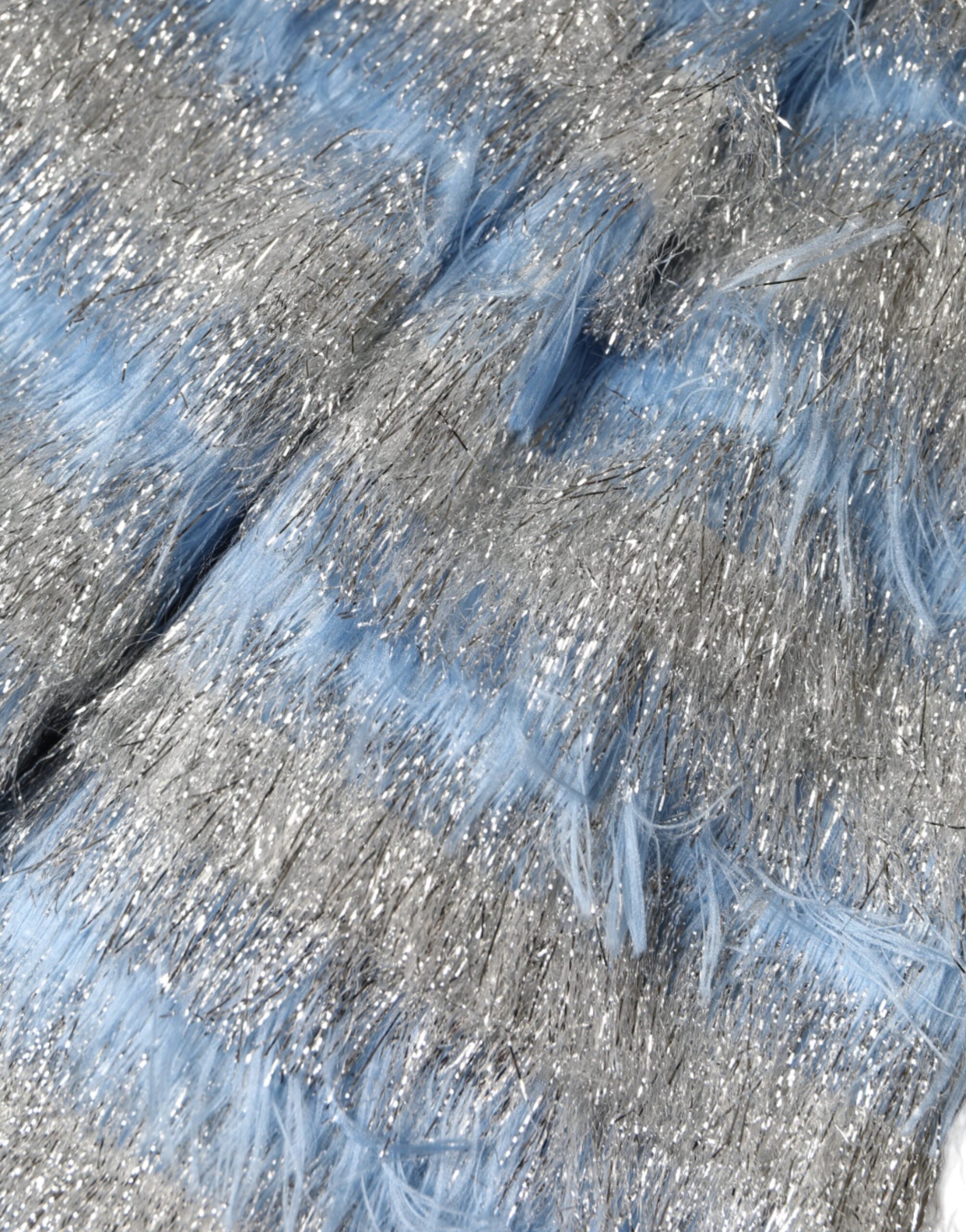 Dolce & Gabbana Light Blue Silver Jacquard A-line Midi Dress -   -  Dolce & Gabbana. Dolce & Gabbana Light Blue Silver Jacquard A-line Midi Dress -   -  Dolce & Gabbana.